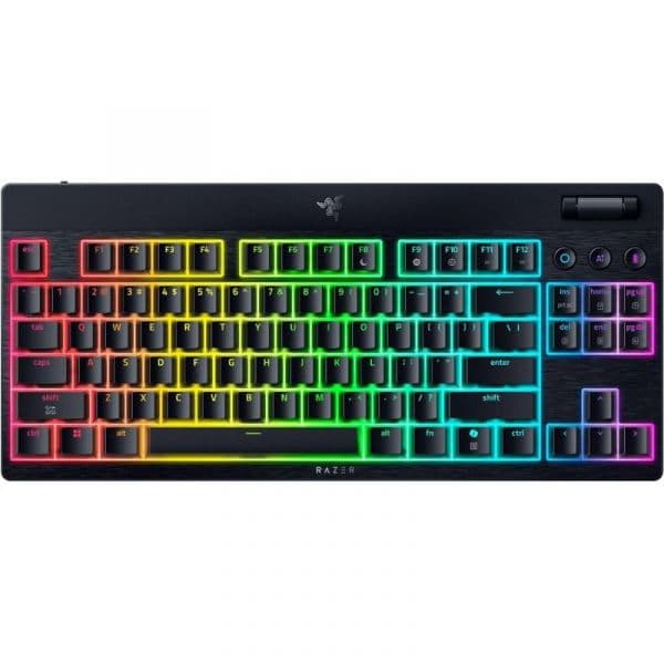 Razer BlackWidow V4 Low-profile Tenkeyless Green Switch Wireless US Layout