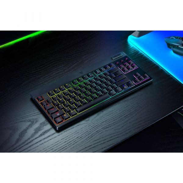 Razer BlackWidow V4 Low-profile Tenkeyless Orange Switch Wireless US Layout