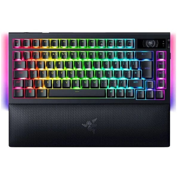 Razer BlackWidow V4 Pro 75% Wireless Layout US RGB Tactile Switch Preto