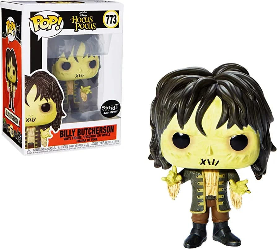 Funko POP! Disney: Hocus Pocus - Billy Butcherson (Spirit Halloween Sticker Exclusive) #773