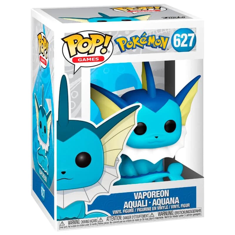 Funko POP! Games: Pokémon - Vaporeon #627