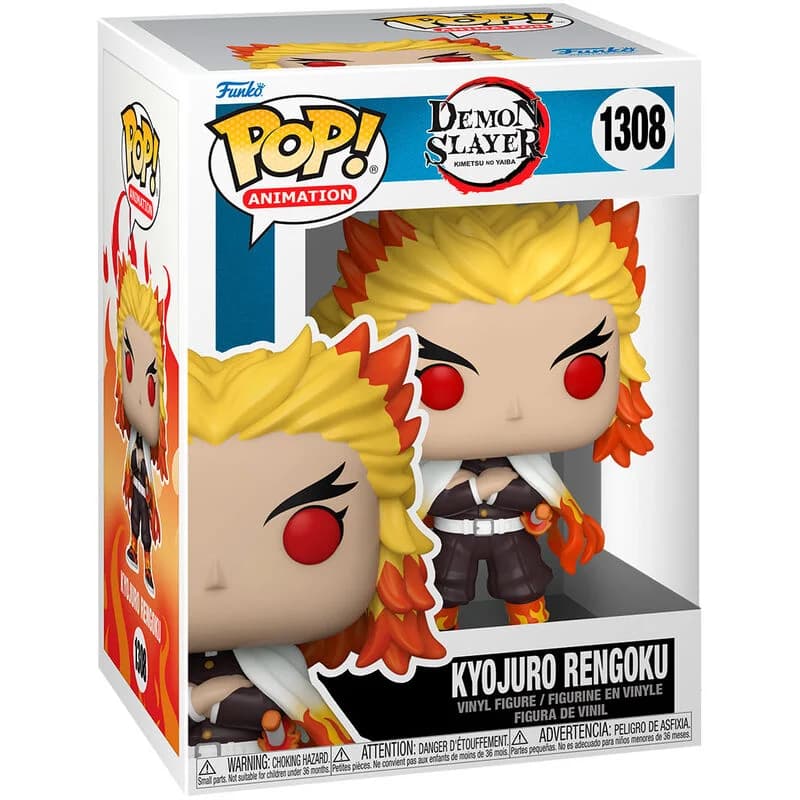 Funko POP! Animation: Demon Slayer: Kimetsu no Yaiba - Kyojuro Rengoku #1308