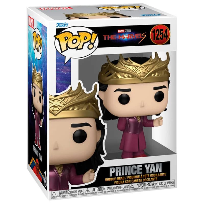 Figura Funko Pop! The Marvels - Prince Yan 1254 Bobble-Head