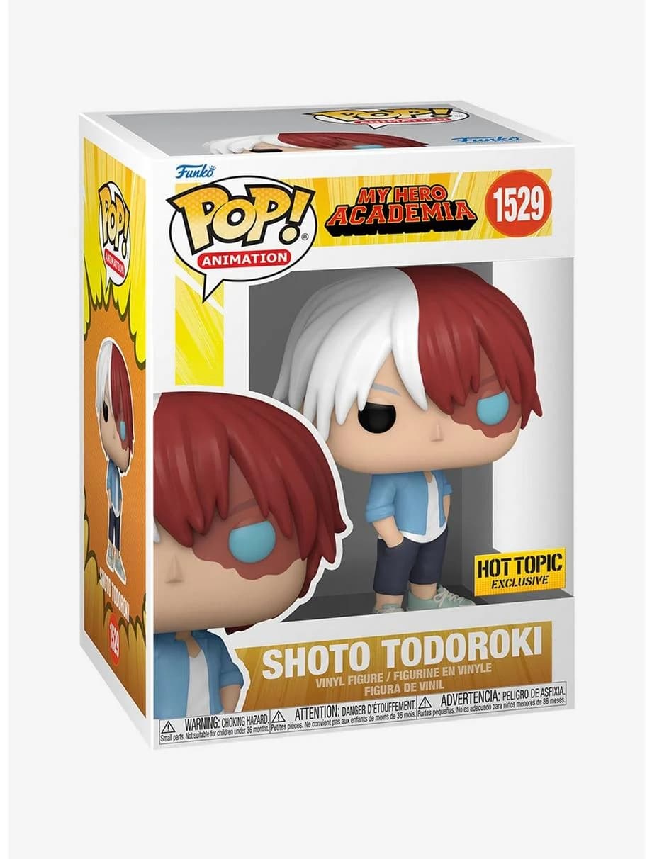 Funko POP! Animation: My Hero Academia - Shoto Todoroki - HOT TOPIC Exclusive - 1529 *caixa danificada*