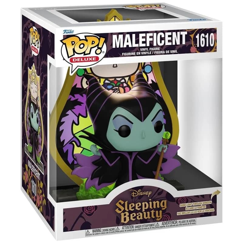 Funko POP! Deluxe: Disney Villains - Maleficent (Glass) #1610