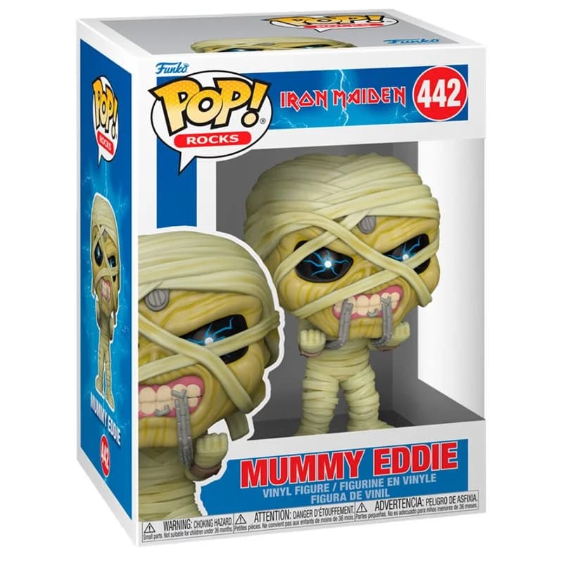 Figura Funko POP! Rocks: Iron Maiden - Mummy Eddie 442