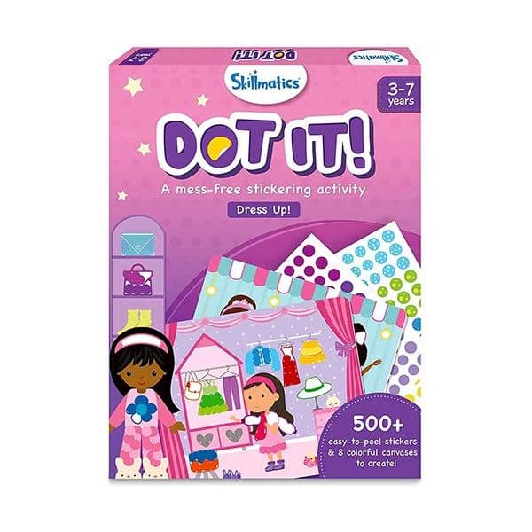 Skillmatics Autocolantes Dot It! Dress Up!