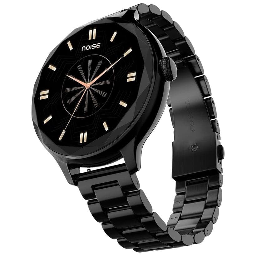 NOISE - SMARTWATCH DIVA METALLIC BLACK WRB-SW-DIVA-GLOSSYMTL-BLK_BLK