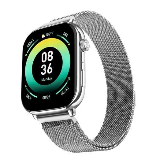 NOISE - SMARTWATCH PULSE 4 MAX SILVER LINK WRB-SW-CFPULSE4MAX-MESHMTL-SLVR_SLVR