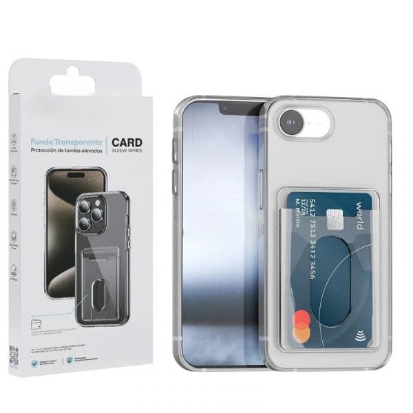 Capa para iPhone 16e Clear Cart3;o