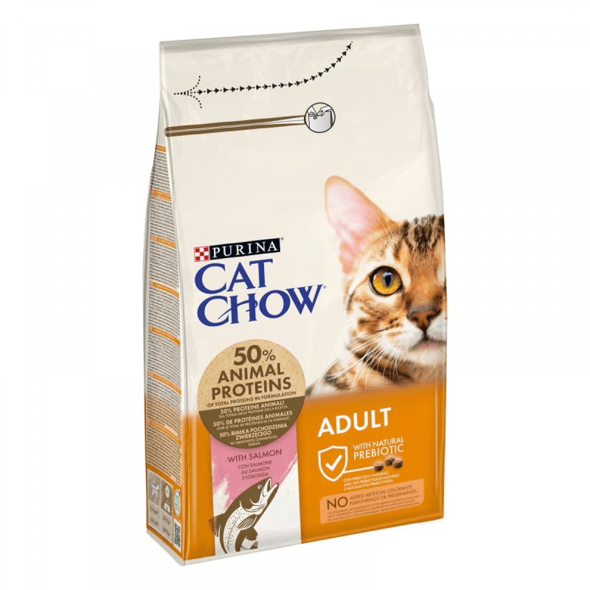 Purina Cat Chow Adulto Salmão 1.5Kg