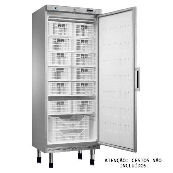 Armário Frio Marecos APA 600 N PO INOX | -22º a -18º C, 567L, 300W