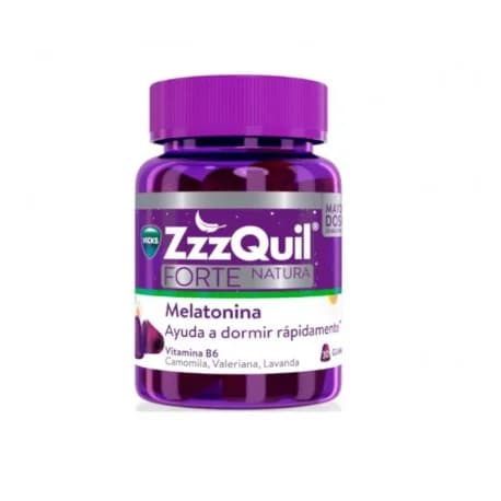 Vicks Zzzquil Forte Natura Melatonina 30 Gomas