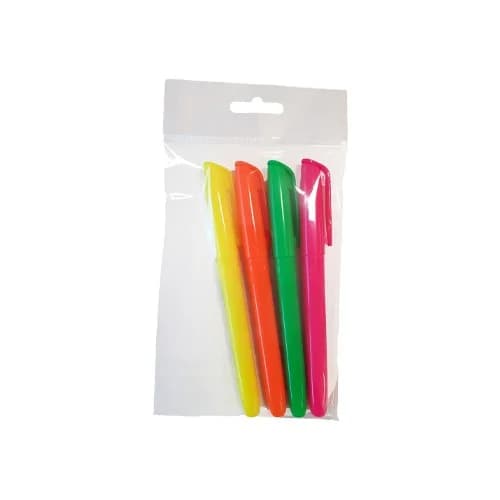 Epene Marcador Fluorescente 4 Cores Fino 4 Un. - 1331027