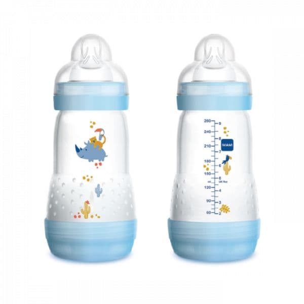MAM Biberão Anti-cólicas 260 ml 2m+ Azul