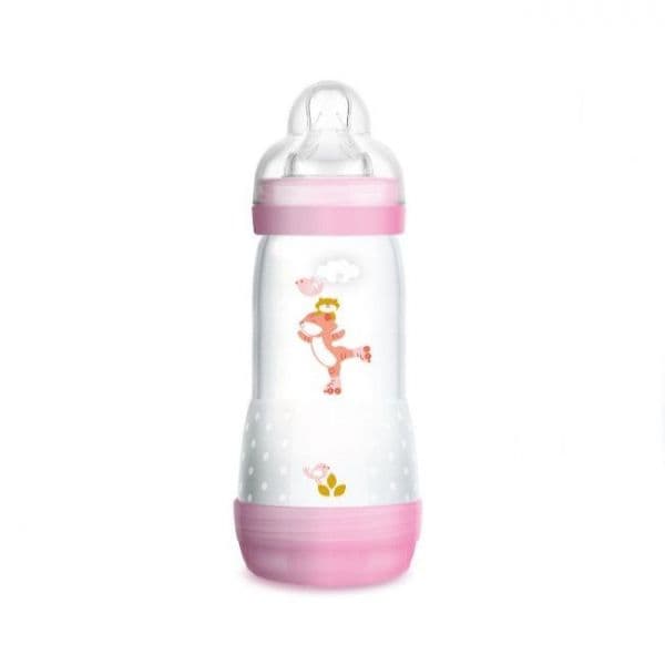 MAM Biberão Anti-cólicas Easy Start 320 ml 4m+ Rosa
