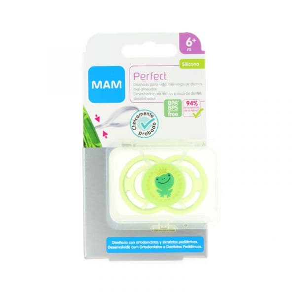 Mam Chupeta Perfect Silicone +6M