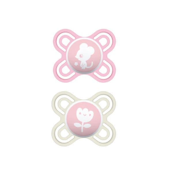 Mam Perfect Start 2 Chupetas Fairytale Rosa/dourado 0-2m