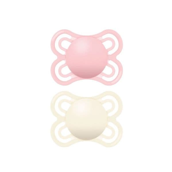 MAM Perfect 2 Chupetas Silicone Neutral 0M+