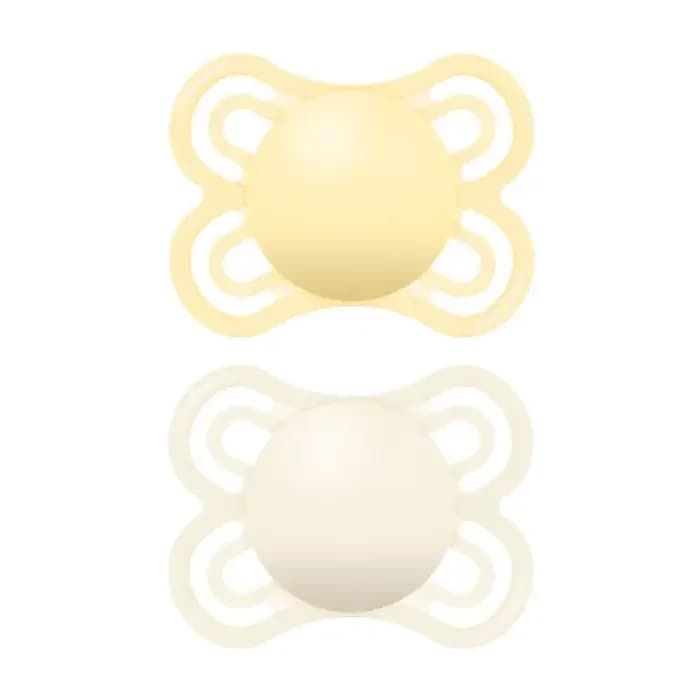 MAM Perfect 2 Chupetas Silicone Neutral 0M+