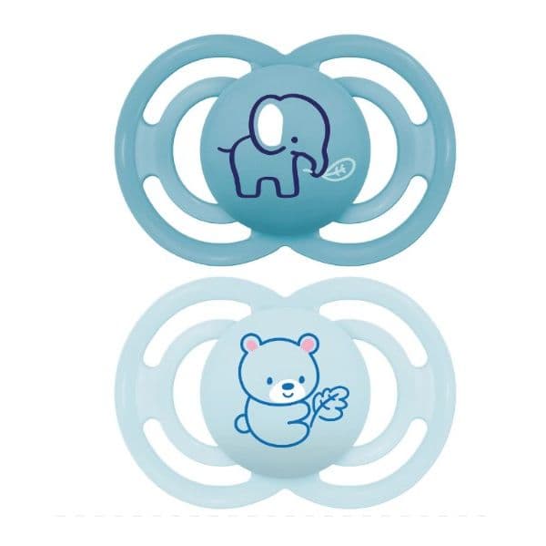 Perfect Chupeta Silicone Azul 6M+