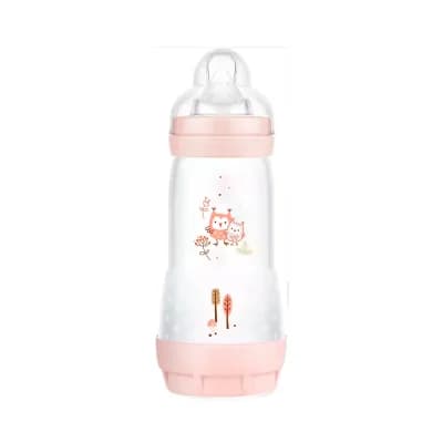 MAM Biberão Easy Start Anticólicas +4 meses 320mL Menina Sortido