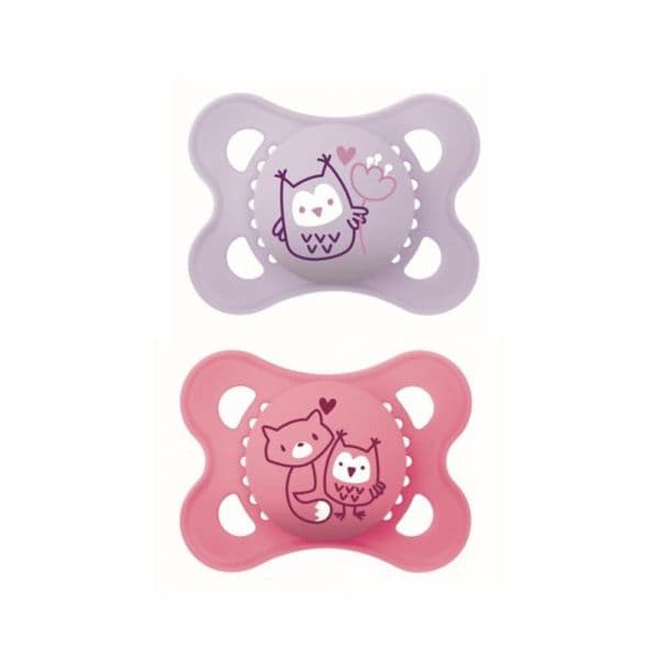 MAM Chupeta Original Pure 2-6m Rosa