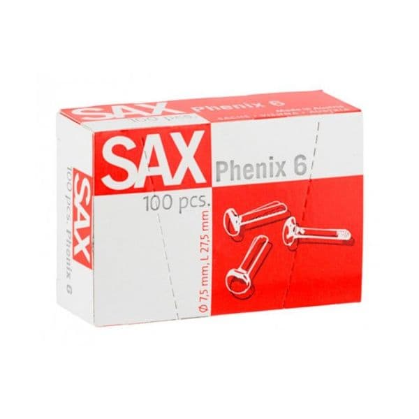 SAX Caixa 100 Ataches Phenix nº 6 27,5mm - 070905
