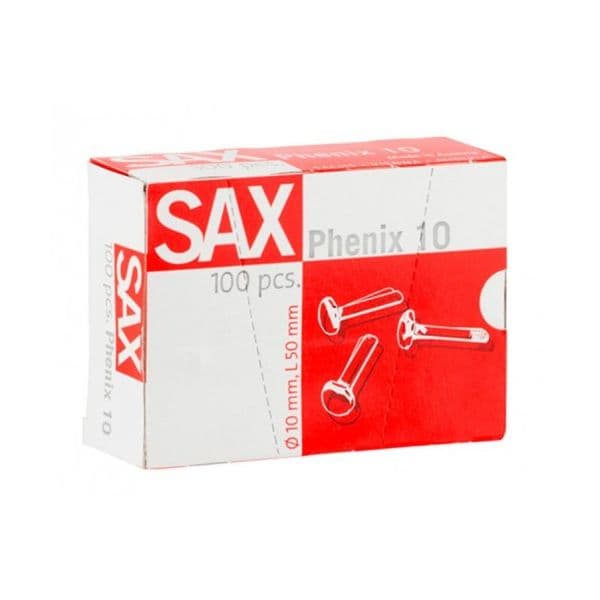 SAX Caixa 100 Ataches Phenix nº 10 50mm - 070906