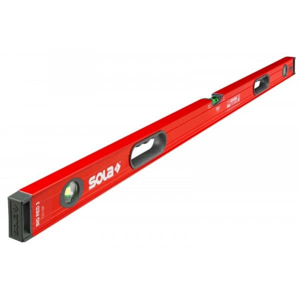 Sola Nivel de Burbuja de Aluminio Big Red 3 Longitud (mm) 1500