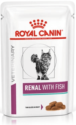 Ração Húmida Royal Canin Vet Diet Renal Fish 12x 85g