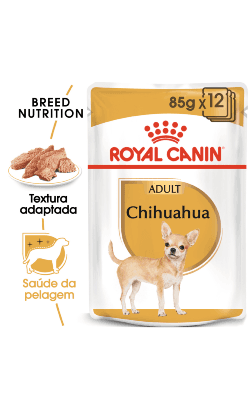 Royal Canin Chihuahua Adult 85g Ração Húmida para Cão - Campet