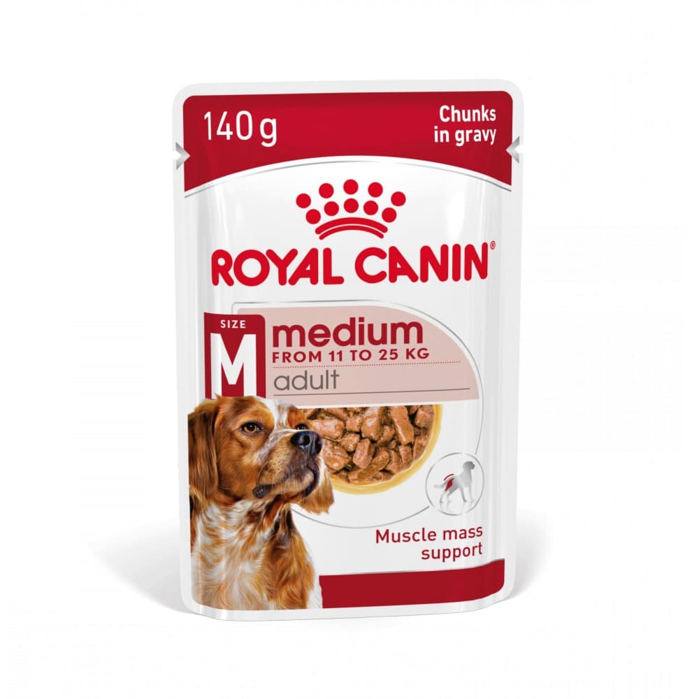Ração Húmida Royal Canin Medium Adult 140g
