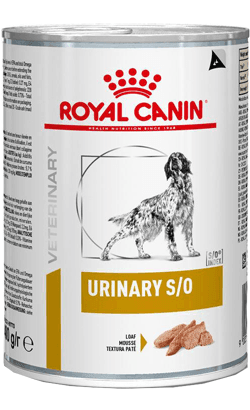 Ração Húmida Royal Canin Vet Diet Urinary S/O Dog 410g