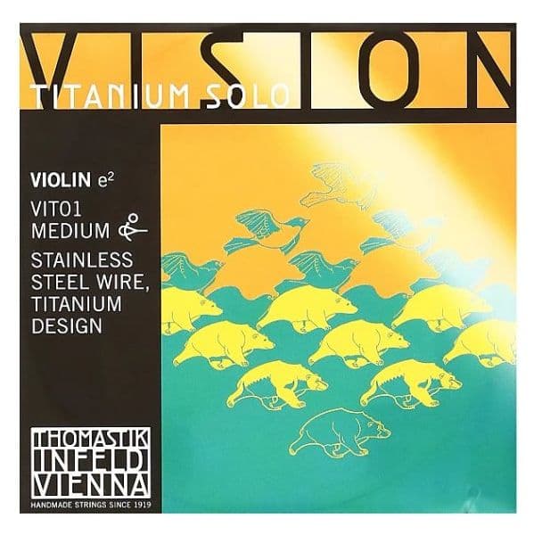 D'Addario Vision Titanium Solo E VIT01