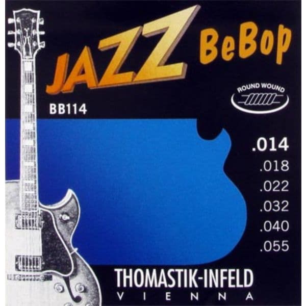 Thomastik-Infeld Strings for E-guitar Jazz Bebob Series Nickel Round Wound 676837