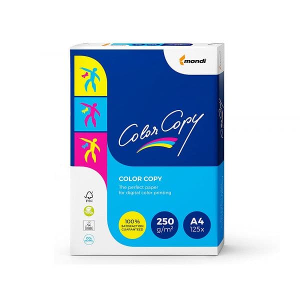 Mondi Papel Color Copy Brilhante A4 125 Folhas 250g - OFF057305CE