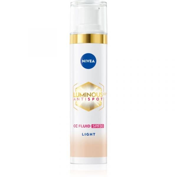 Nivea Luminous 630 Anti Spot Cc Creme Iluminador SPF 30 Tom Light 40 ml