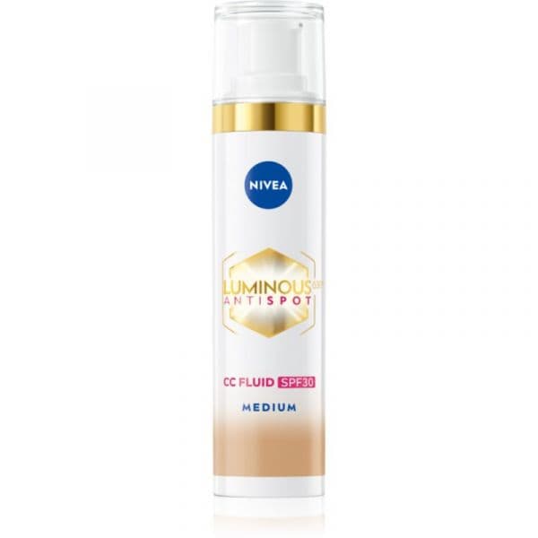 Nivea Luminous 630 Anti Spot Cc Creme Iluminador SPF 30 Tom Medium 40 ml