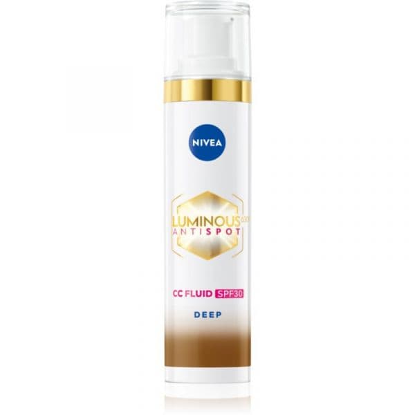 Nivea Luminous 630 Anti Spot Cc Creme Iluminador SPF 30 Tom Deep 40 ml