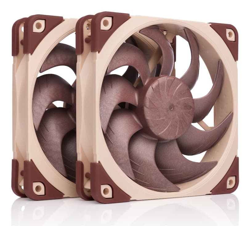 Noctua NF-A12x25 G2 PWM Sx2-PP Ventoinha PWM 120mm Brown/Beige