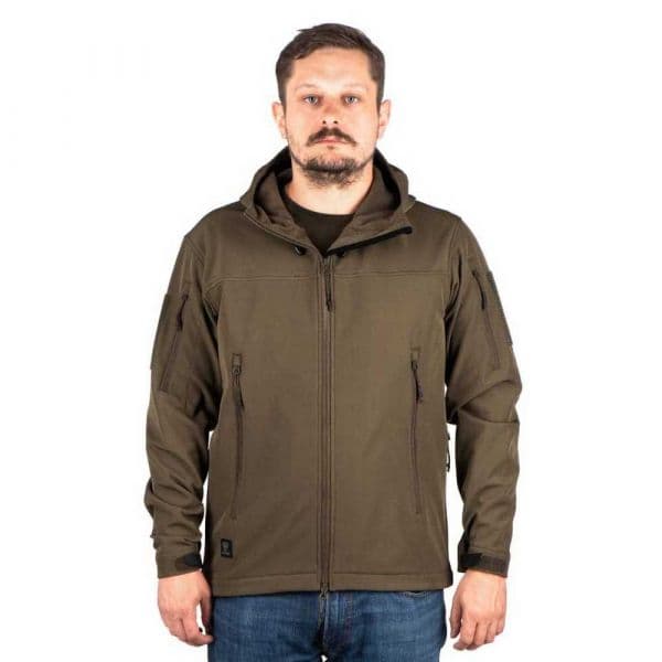 Outrider Tactical 111344 Softshell Jacket Castanho M Homem