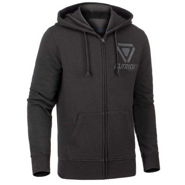 Outrider Tactical Logo Full Zip Sweatshirt Preto S Homem