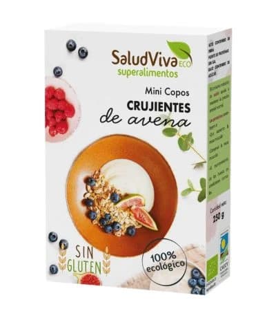 Salud Viva Mini Flocos Crocantes de Aveia Ecológica Bio 250g