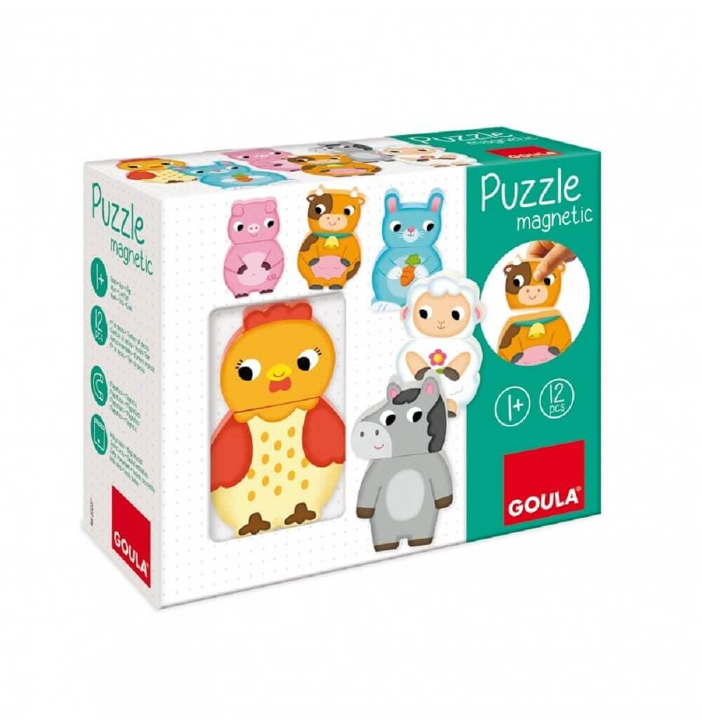 Puzzle Magnético Animais da Quinta