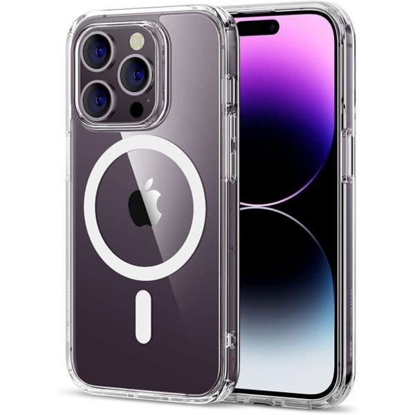Capa Silicone Magnética Transparente iPhone 15 Pro Max - 38317316