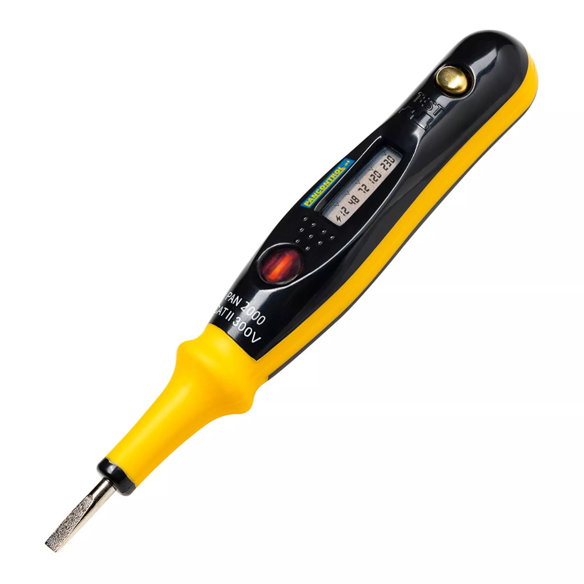 Pancontrol Chave de fenda/tester de voltagem 1 polo Pan 2000