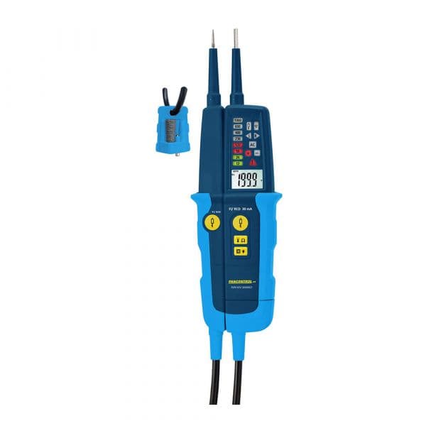 PANCONTROL Testador de Voltagem e Continuidade MV-1000AD 1000V com ecrã LED e LCD
