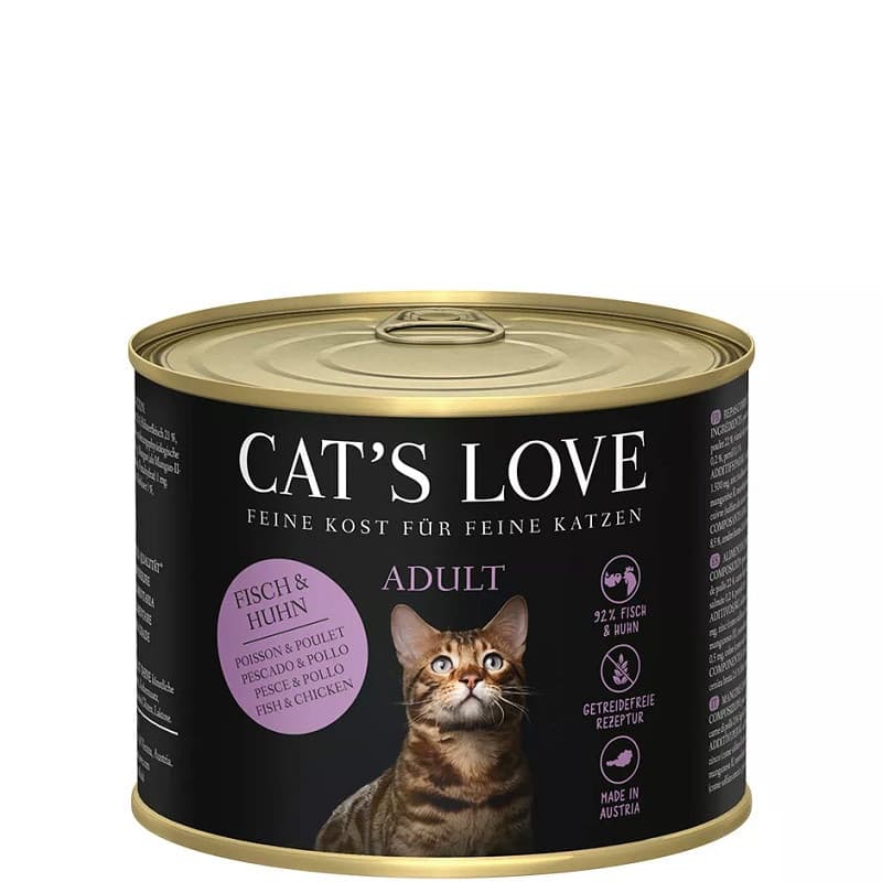 Cat´s Love Lata para Gatos Adultos 200 Gr
