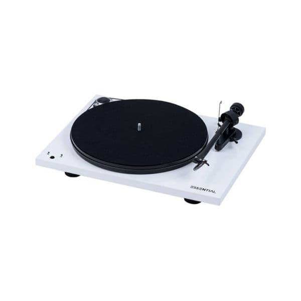 Gira-Discos Pro-Ject Essential III Recordmaster White